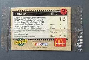 Derrike Cope NASCAR vintage McDonald’s All Star race team 1992